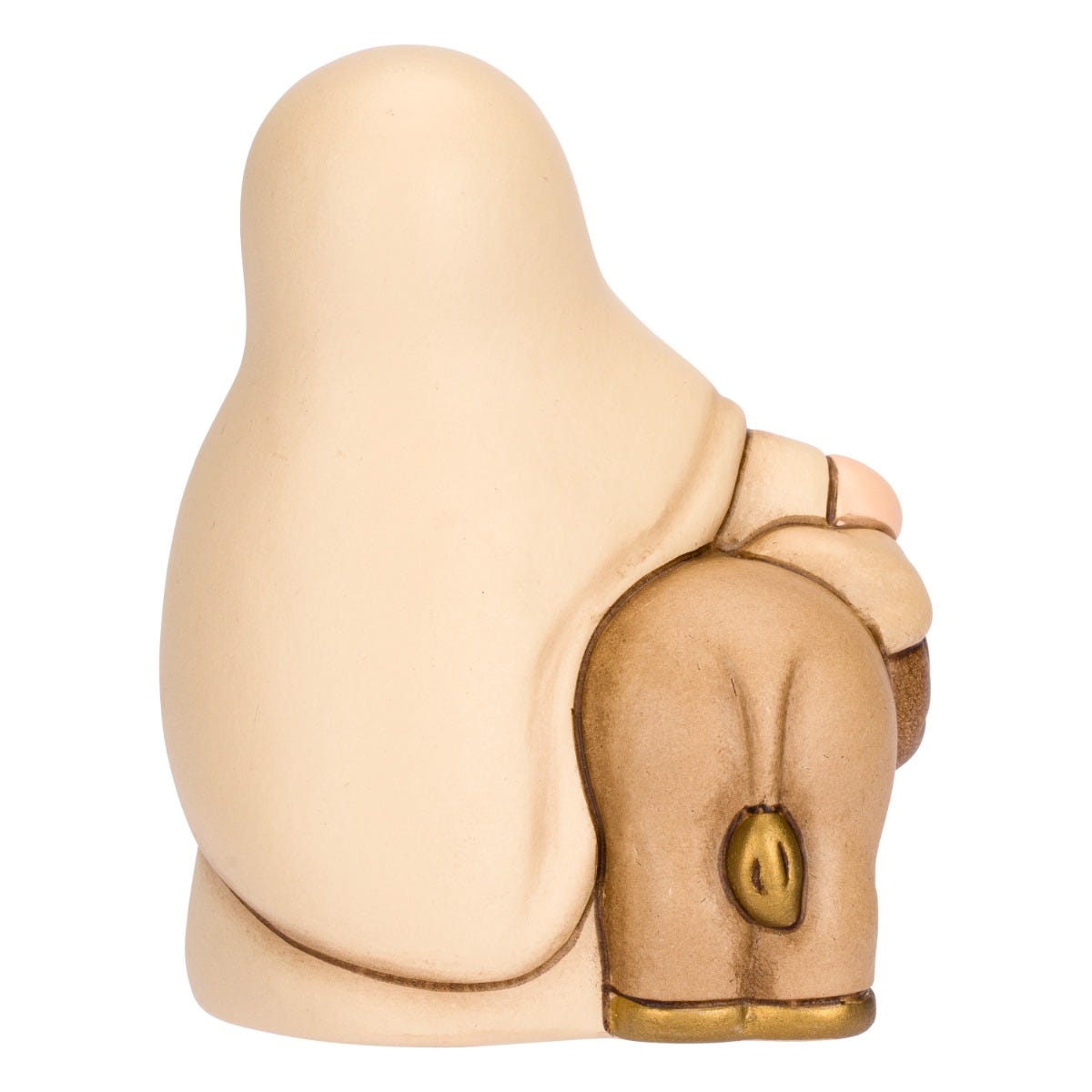 Nonna con asino in ceramica Presepe Classico – Thun