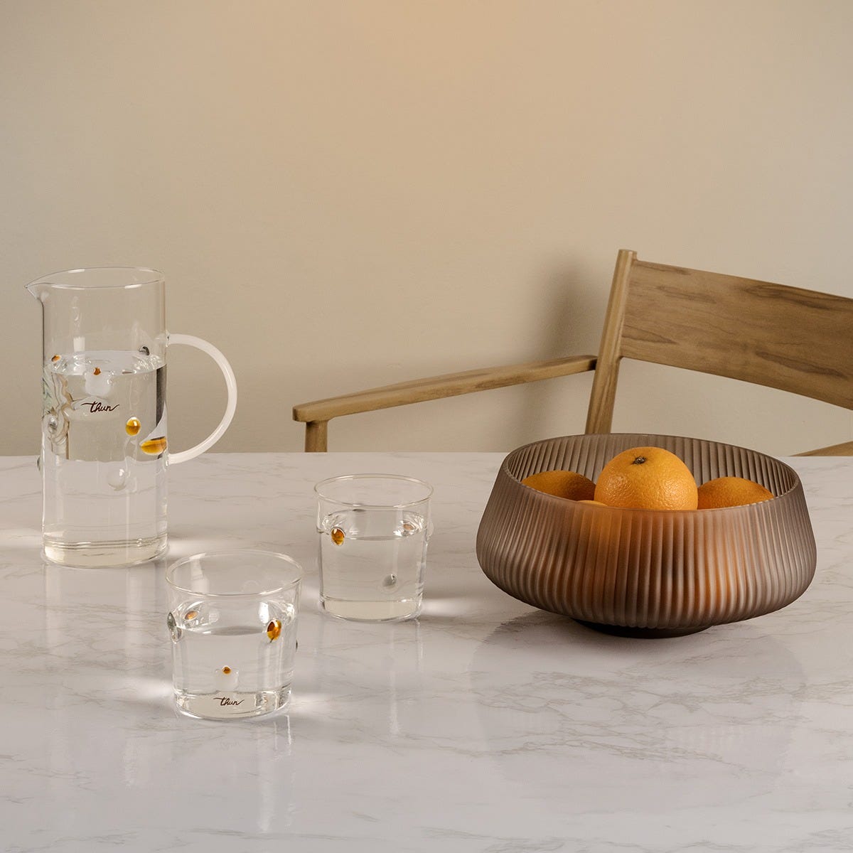 Set 2 tumbler a pois Pure Elegance – Thun