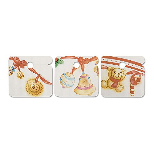 THUN - Set 3 bigliettini chiudipacco Dolce Natale