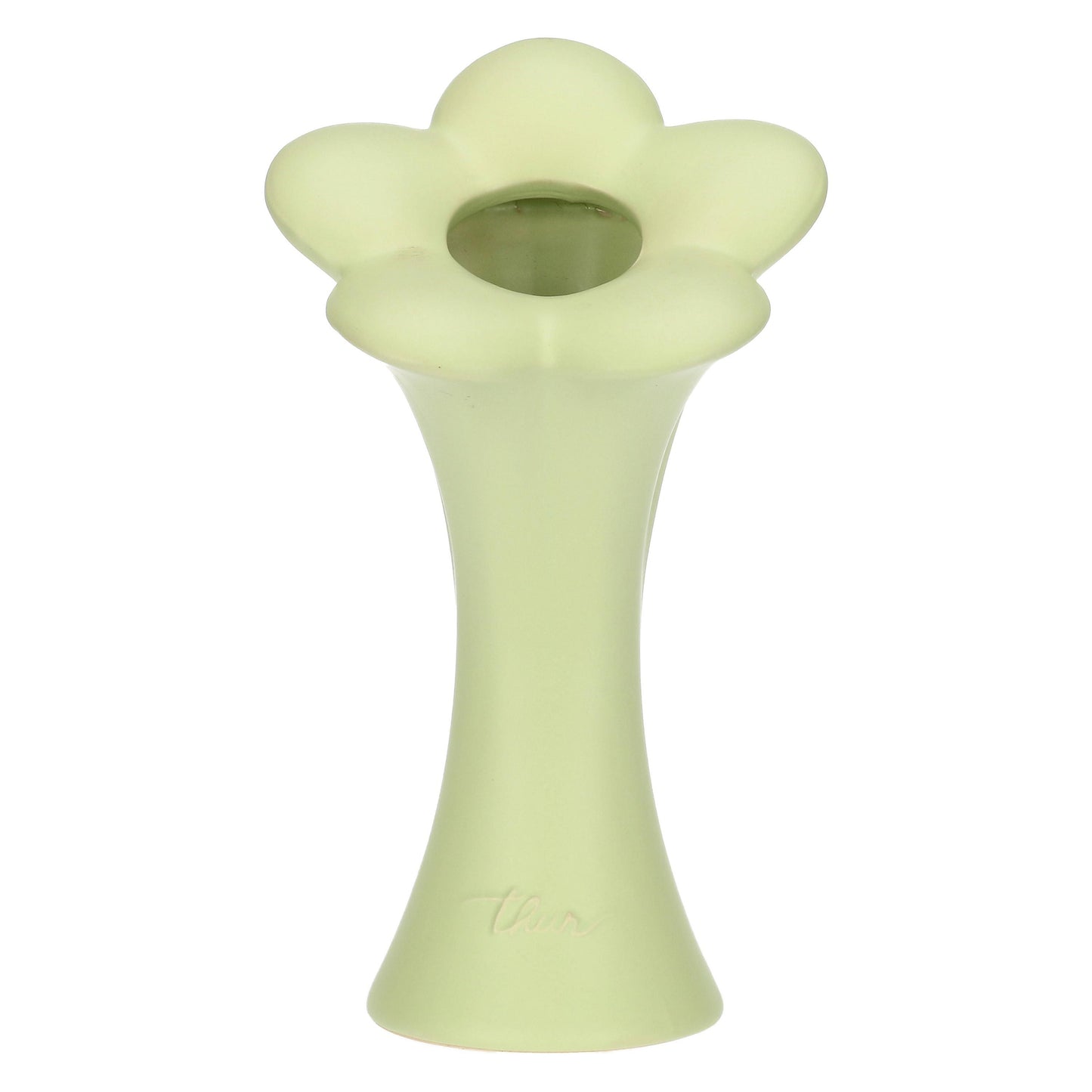 Vaso monofiore in ceramica, medio