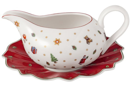 Salsiera con piattino 200 x 180 x 105 mm, 500 ml