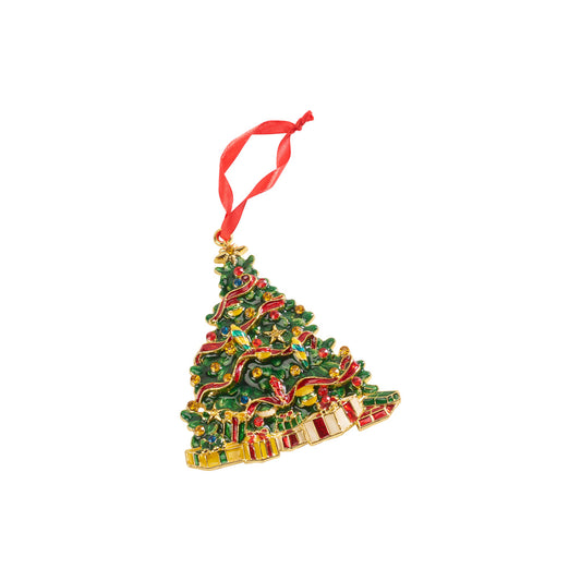 Pendente in metallo albero 100 x 100 x 5 mm