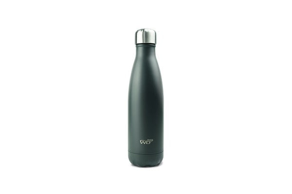 Bottiglia termica in acciaio inox 500 ml. Colore GRIGIO.