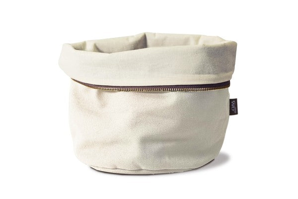 Sacchetto pane riscaldabile in cotone. Colore BEIGE.